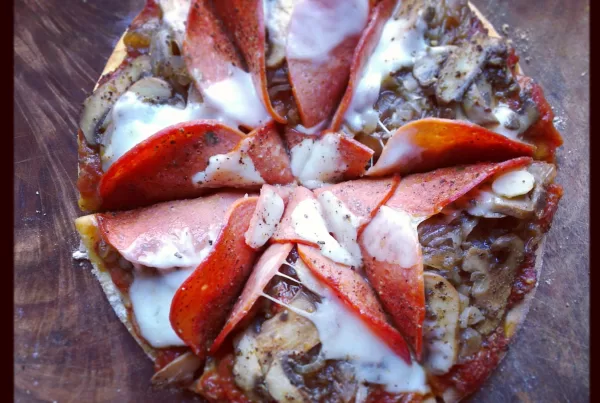 Lamb Pepperoni Pizza