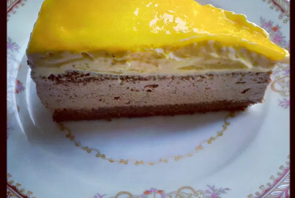 Mango Chocolate Mousse Cake