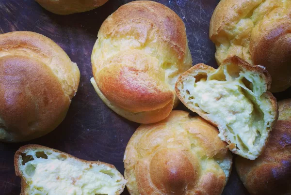 Lemon Profiteroles